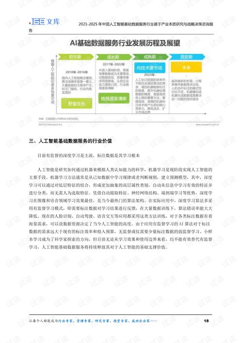 智能赋能，数据先行——2021-2025年中国人工智能基础数据服务与行业应用集成发展洞察